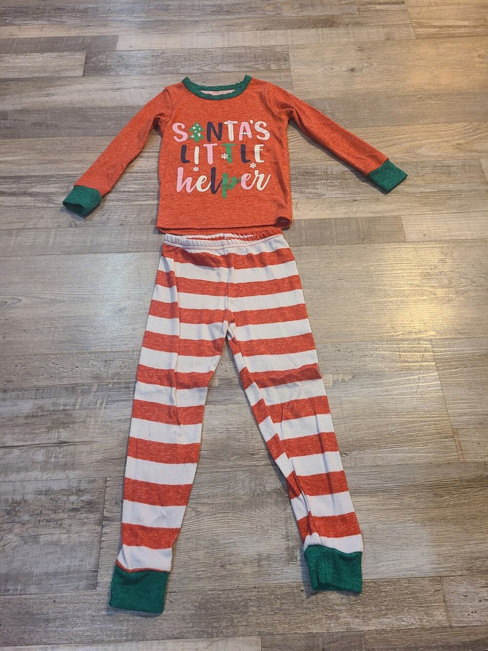 PJ essentials brand, size 3T, christmas pj's.